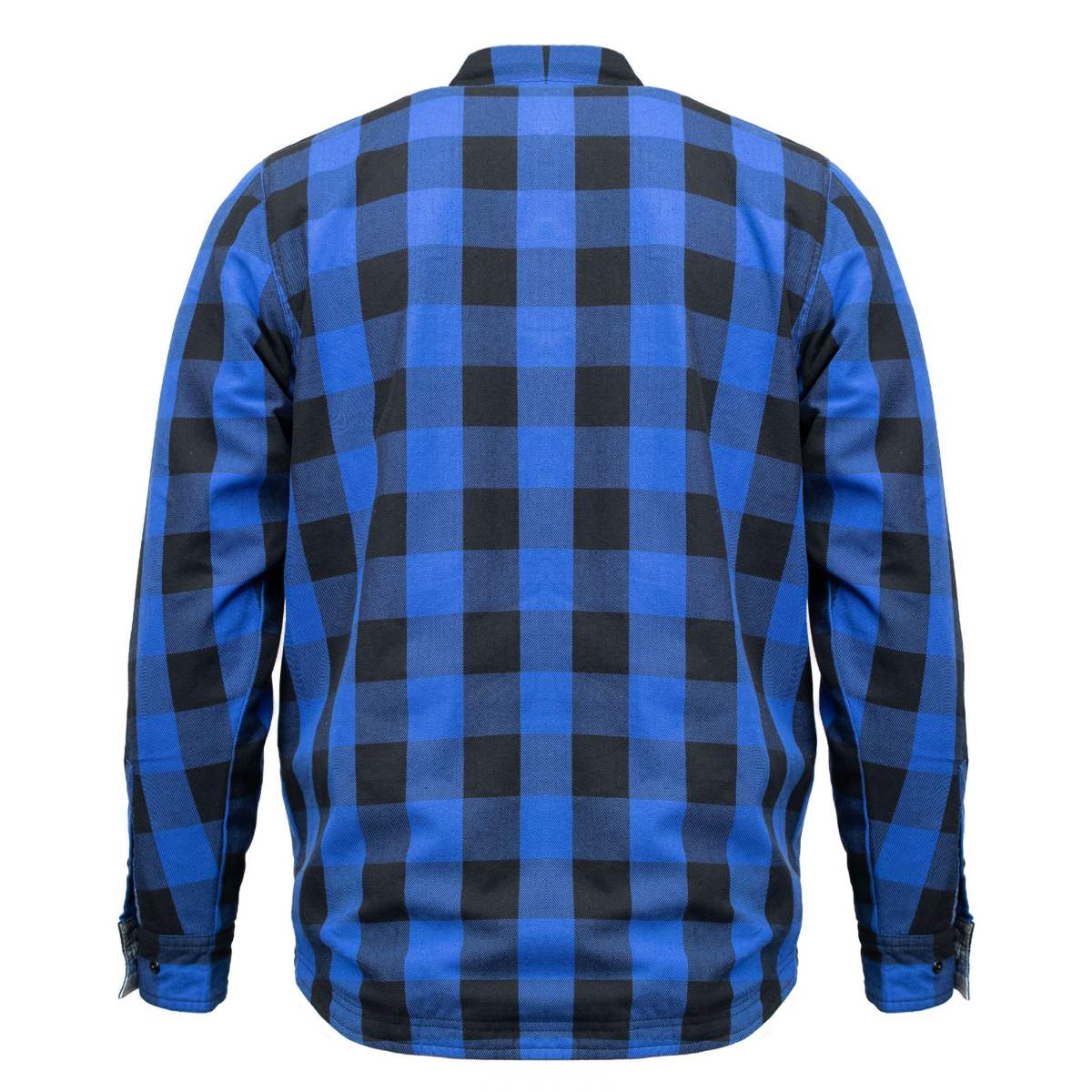 MMCC Men's 'Maverick' Reversible Flannel Shirt - 100% Cotton Snap Front Plaid w/ Chest and Hand Pockets - MNG11802