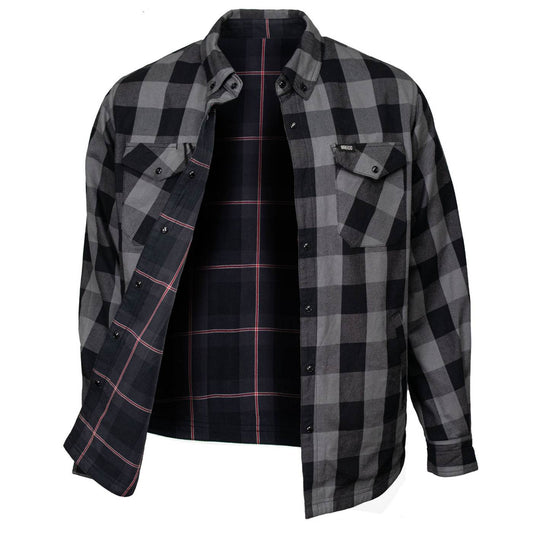MMCC Men's Deadwood Cotton Reversible Flannel Shirt - MNG11805