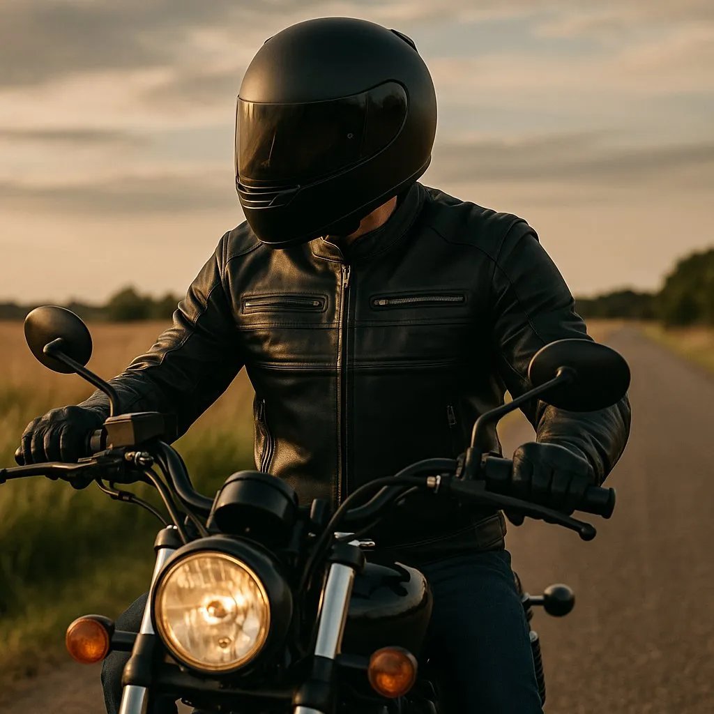 Grizzly - Men's Ultra Leather Motorcycle Jacket