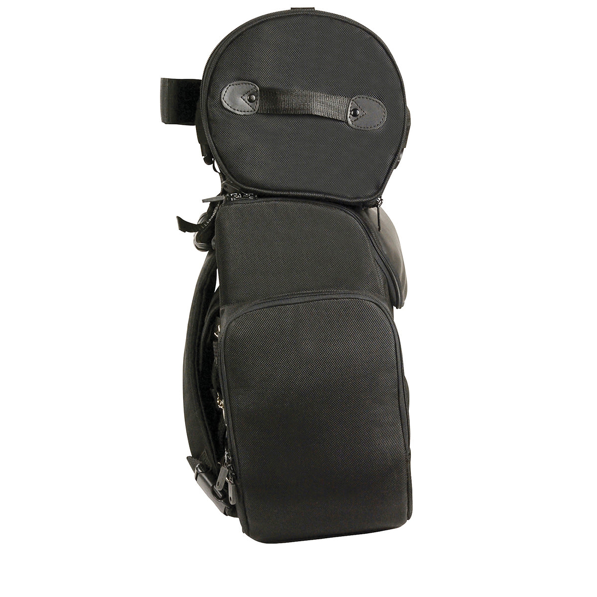 Milwaukee Leather MP8122 Large Black Textile Motorcycle 2-Piece Deluxe Sissy Bar Bag