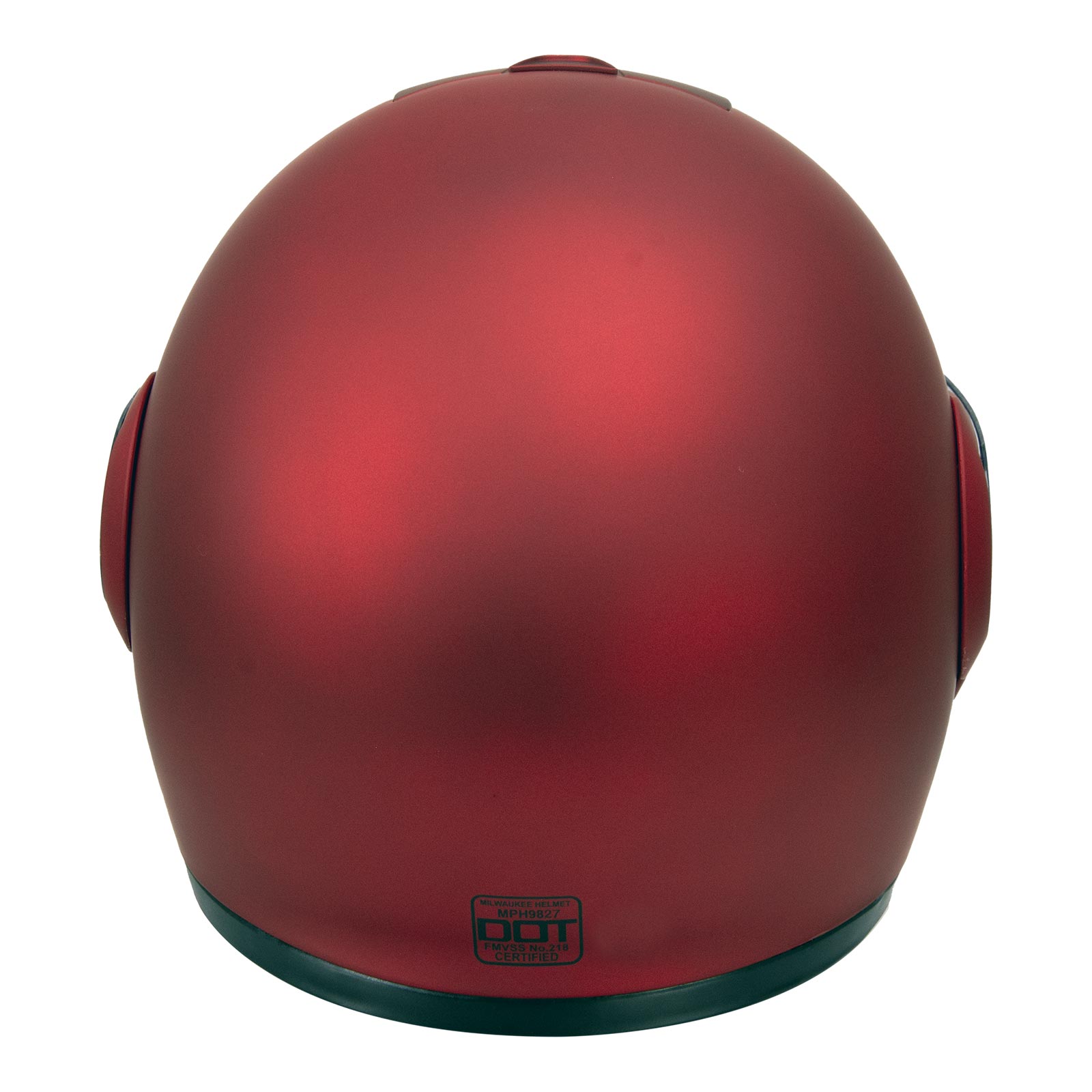 Milwaukee Helmets MPH9827DOT Cypher Flat Red Advanced Motorcycle Modular Helmet w/Drop Down Visor Milwaukee Helmets MPH9827DOT Cypher Flat Red Advanced Motorcycle Modular Helmet w/Drop Down Visor