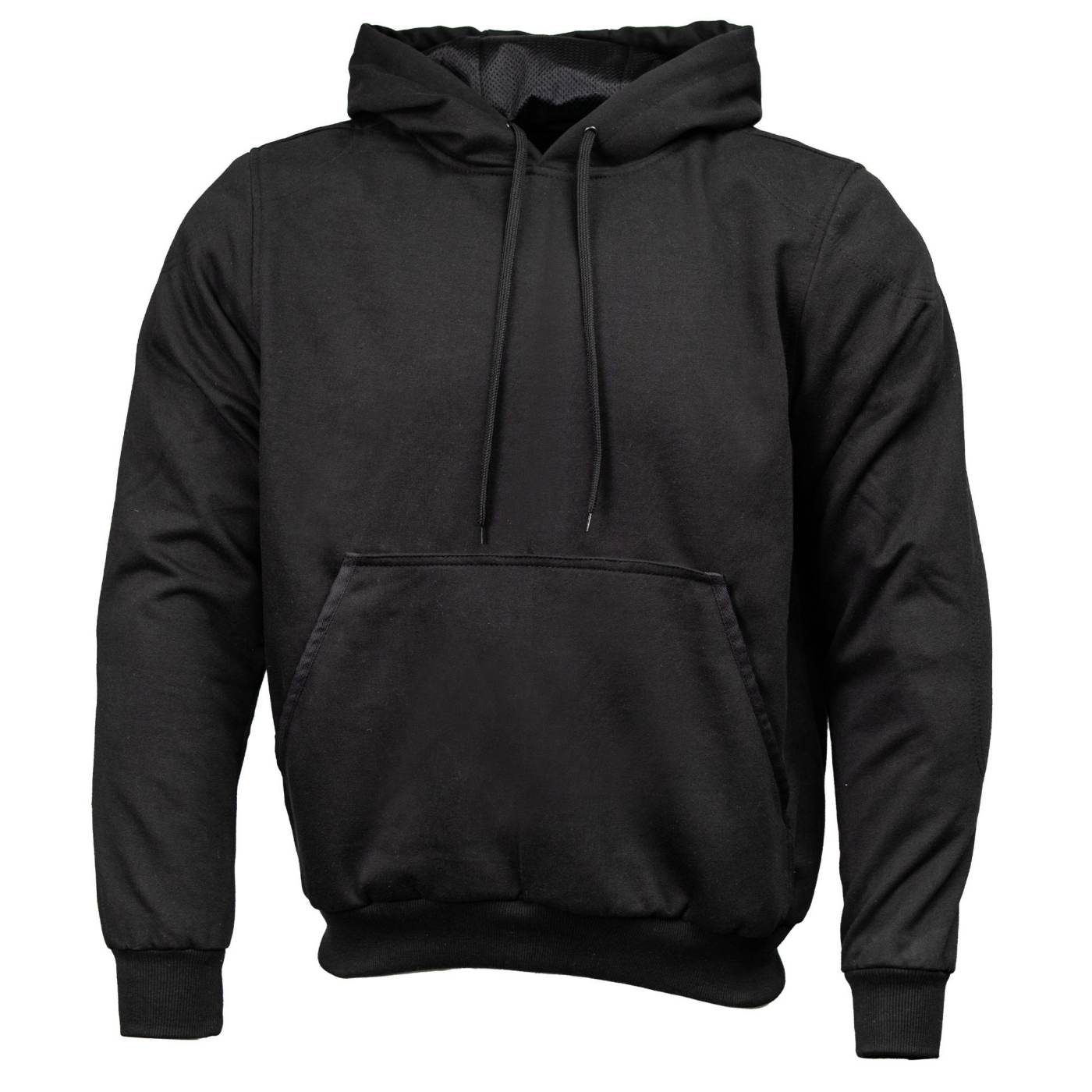 Milwaukee Leather Men's Streetguard Black CE Armored Riding Hoodie, Shoulder and Elbow Armor - MPM1770