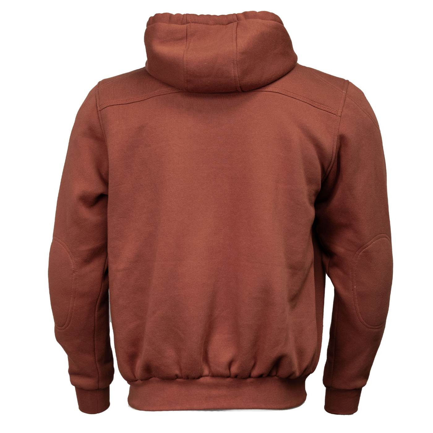 Milwaukee Leather Men's Copper Streetguard Riding Hoodie - Aramid Reinforced with CE Shoulder and Elbow Armor - MPM1771