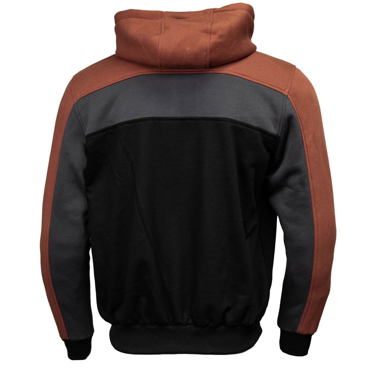 Milwaukee Leather Men's Streetguard Riding Hoodie - Aramid Reinforced with CE Shoulder and Elbow Armor - MPM1789