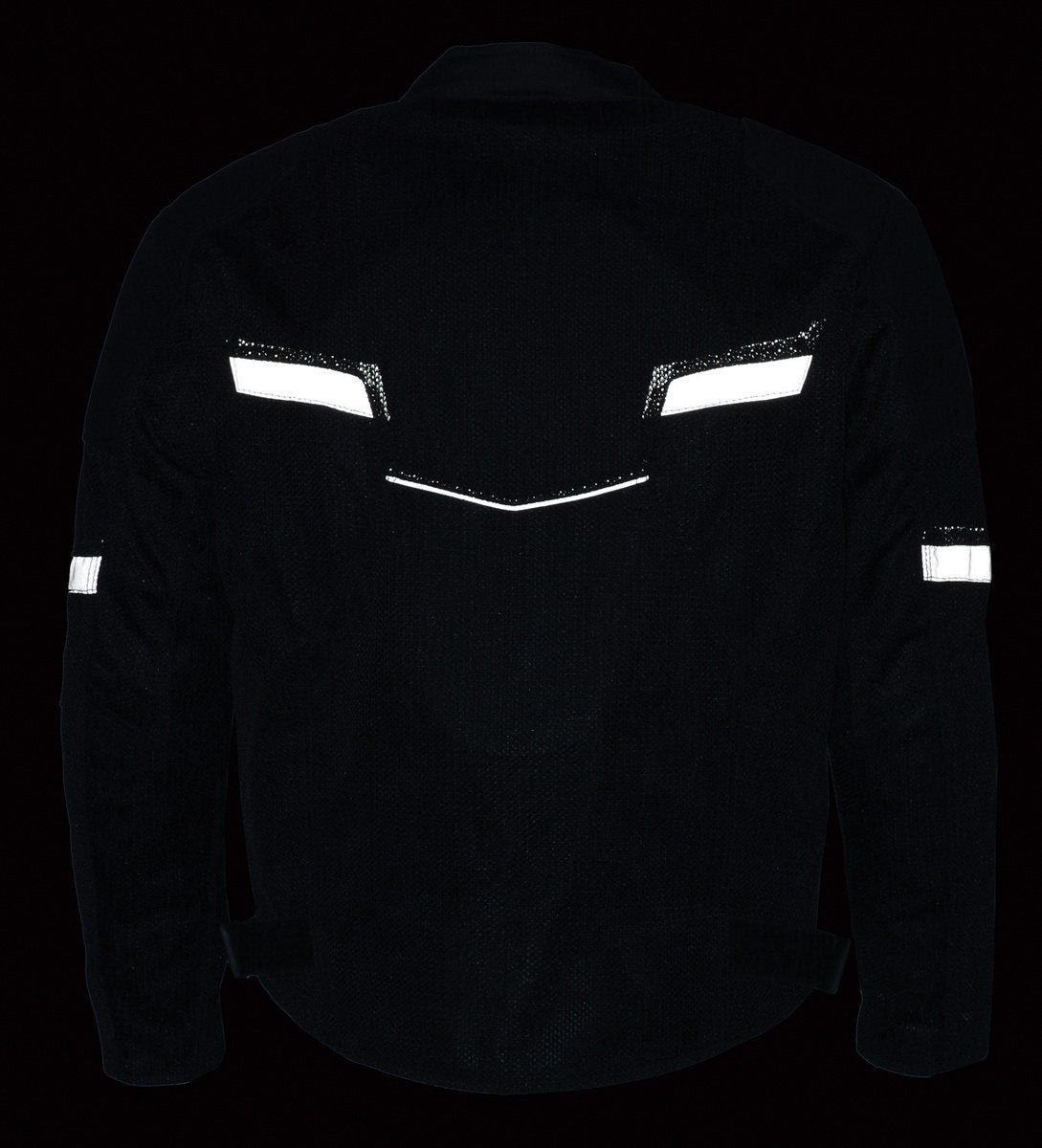 Milwaukee Leather MPM1792 Men's Black CE Armored Textile