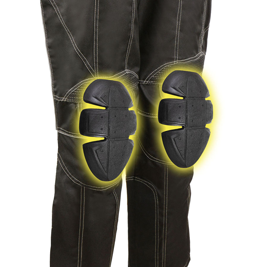 Milwaukee Leather MPM5729 Men's Black Tri-Tex Fabric Motorcycle Rider Pants w/ CE Armor Protection