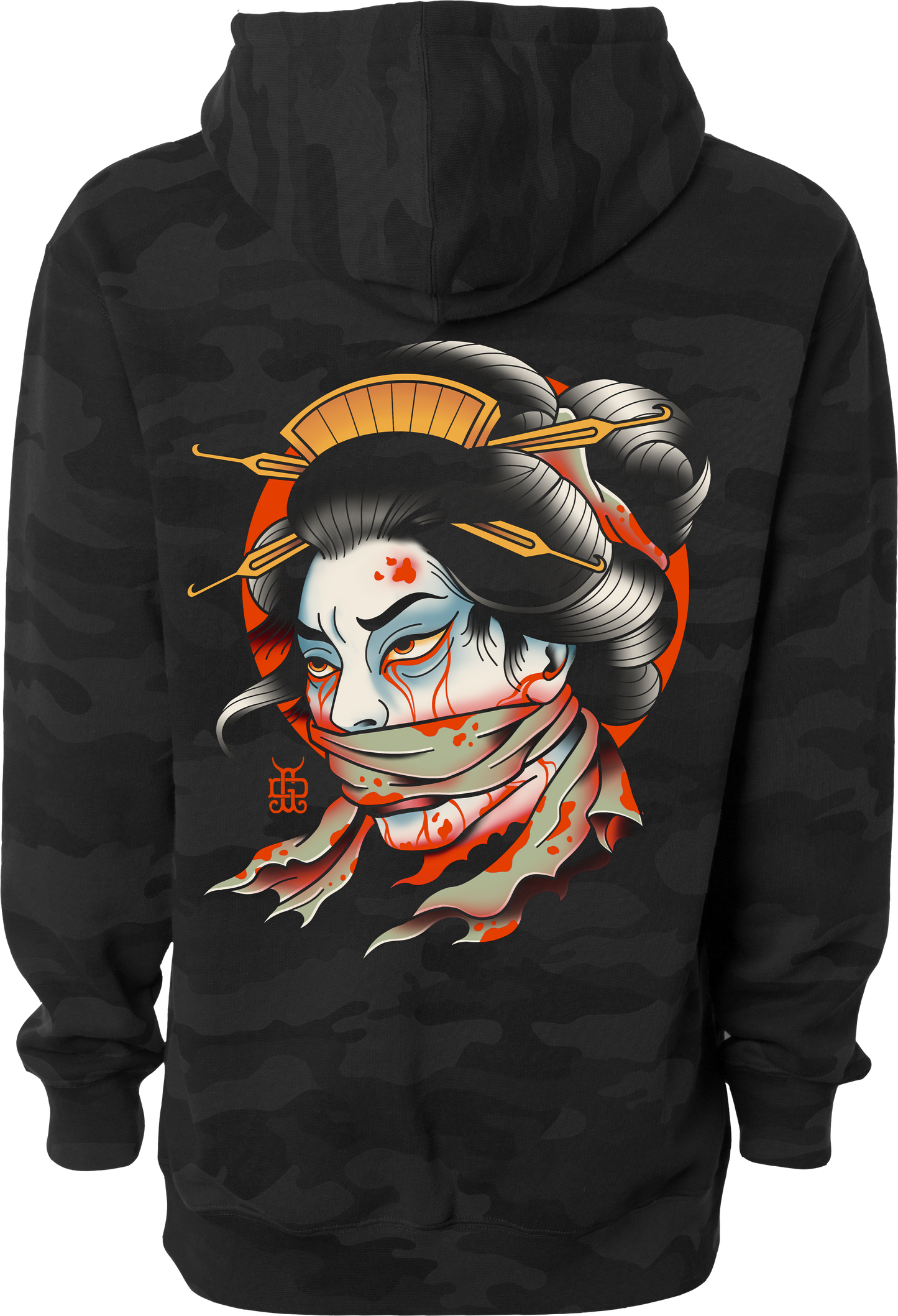 Namakubi Hoodie | Ghost & Darkness Streetwear