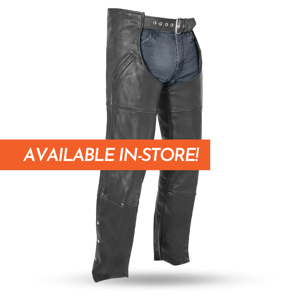 Universal Rider Chaps Nomad Chaps - Unisex - Extreme Biker Leather