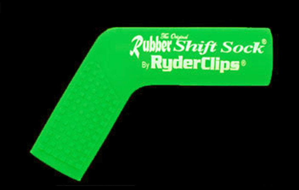 RSS-GREEN Rubber Shift Sock- Green