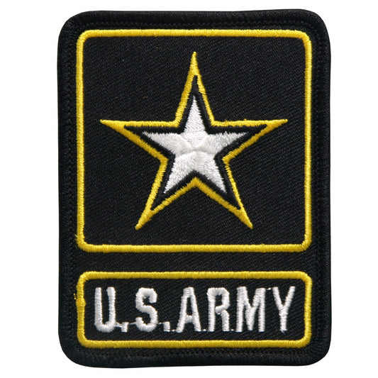 Hot Leathers US Army Star Logo Military Patches