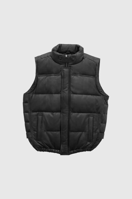 Carson Men's Fashion Leather Vest (POS)  Whet Blu NYC XS  