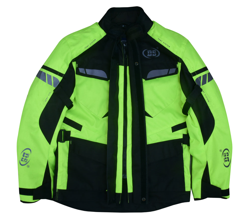 Kawasaki online Motorcycle Jacket high visibility