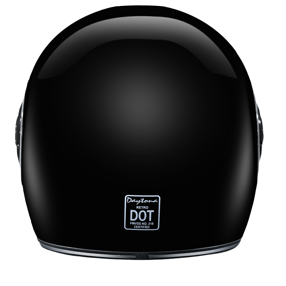 chrome dot motorcycle helmet Daytona Retro Full Face Motorcycle Helmet