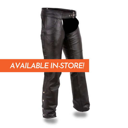 Rally Chaps - Unisex - Extreme Biker Leather