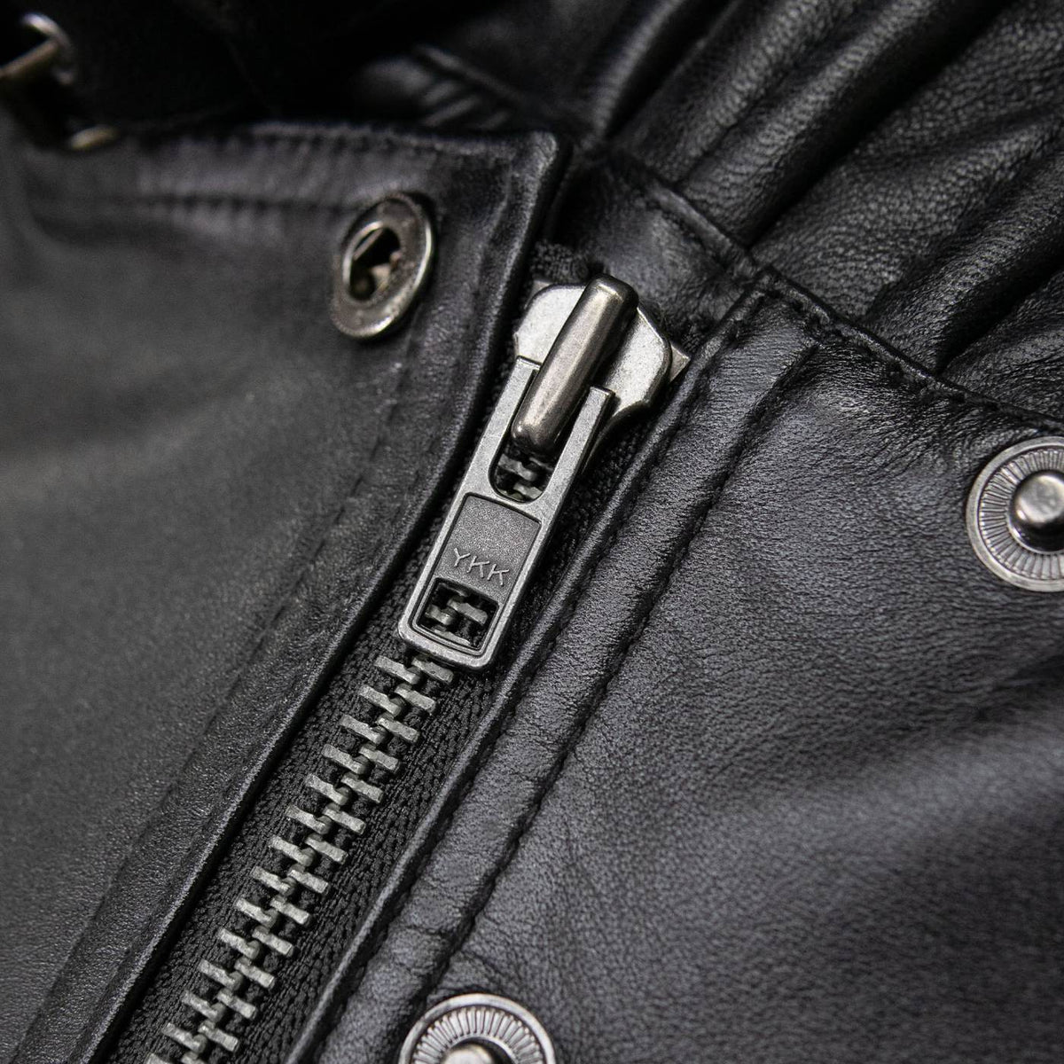 Milwaukee Leather Women's Velvet Vixen Black Naked Lambskin Moto Jacket - SFL2802