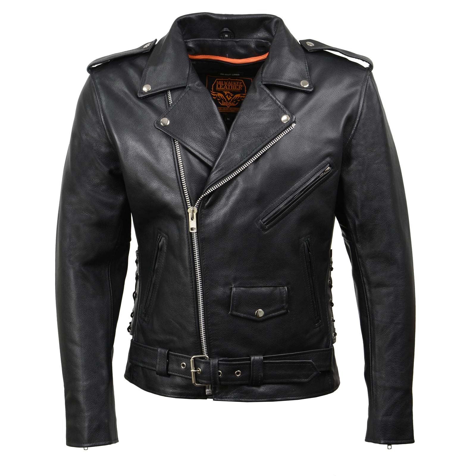 Milwaukee Leather SH1011 Men's Classic Brando Premium Leather