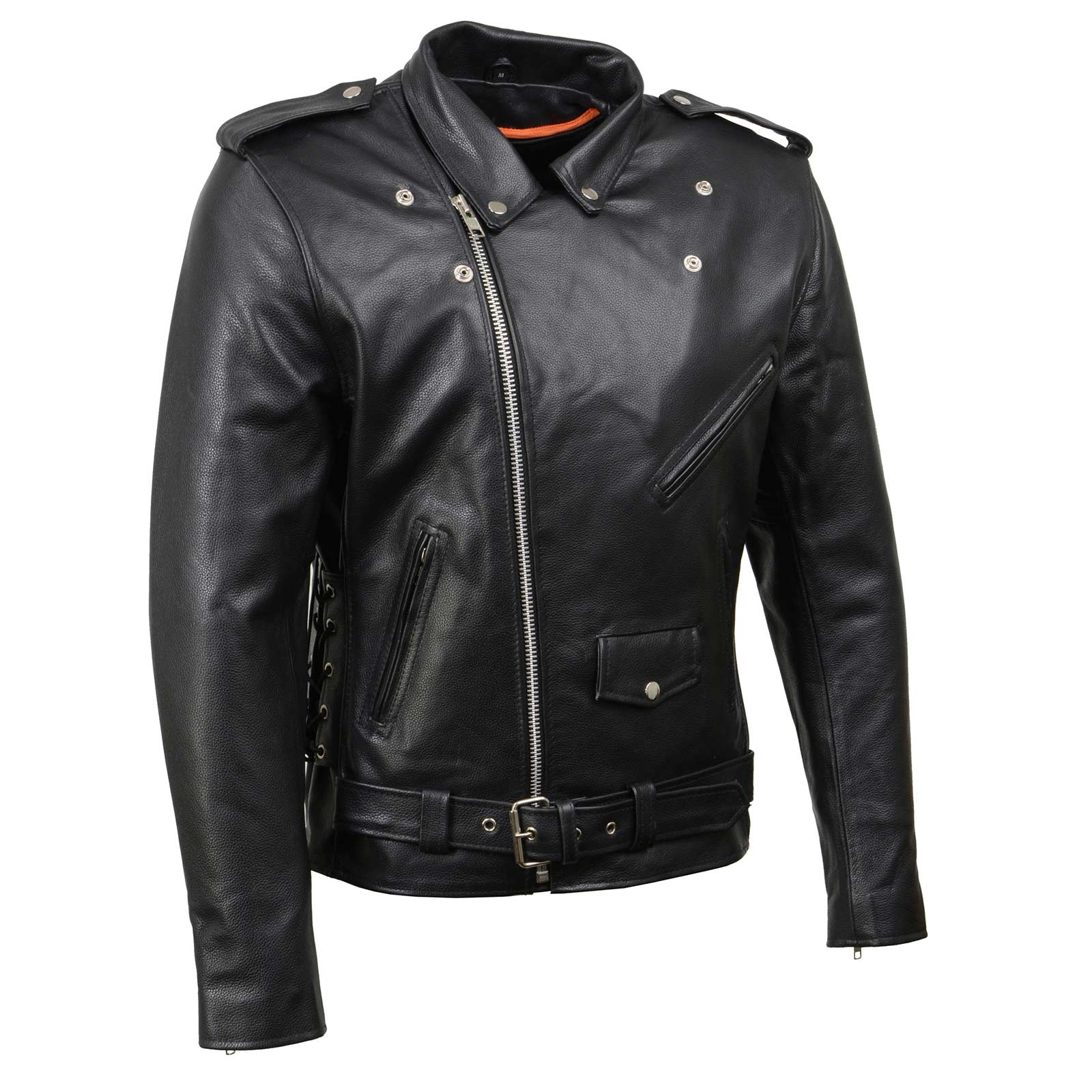 Milwaukee Leather SH1011 Men's Classic Brando Premium Leather