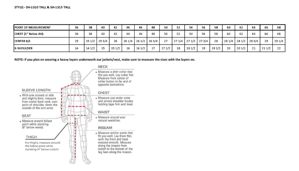 Milwaukee Leather SH1310Tall Men's Black Leather Classic V-Neck Motorcycle Rider Vest w/ Snap Button Closure