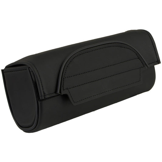 Milwaukee Leather SH621 Black PVC Motorcycle Tool Bag with Self FastenerClosure