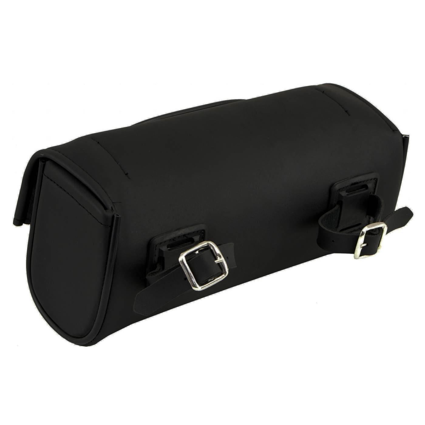 Milwaukee Leather SH62101 Black Double Strap PVC Motorcycle Tool Bag