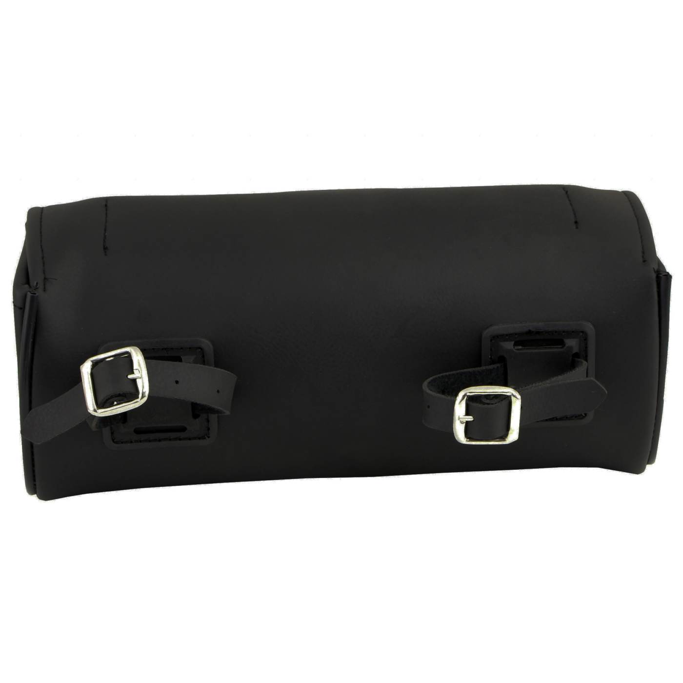 Milwaukee Leather SH62101 Black Double Strap PVC Motorcycle Tool Bag