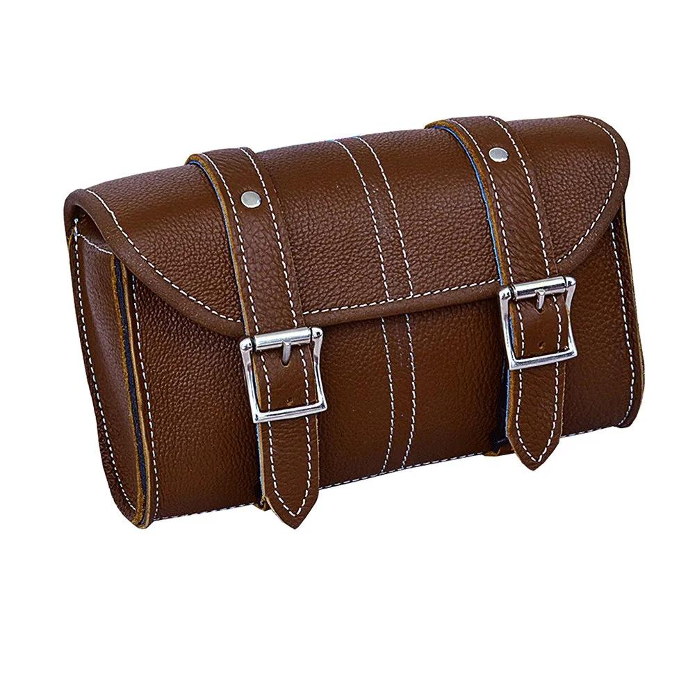 Brown - Leather Tool Bag