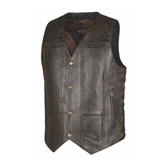Toas - Mens Brown 10-Pocket Vest