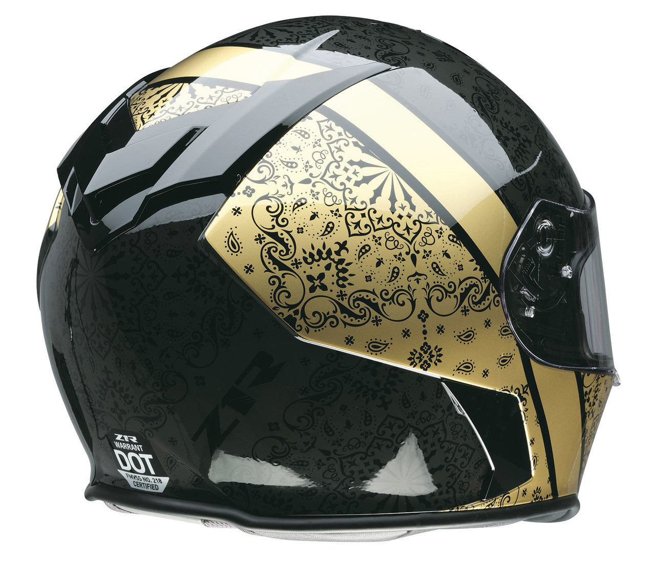 Z1R Warrant PAC Gold Full Face Helmet - Available In-Store Only