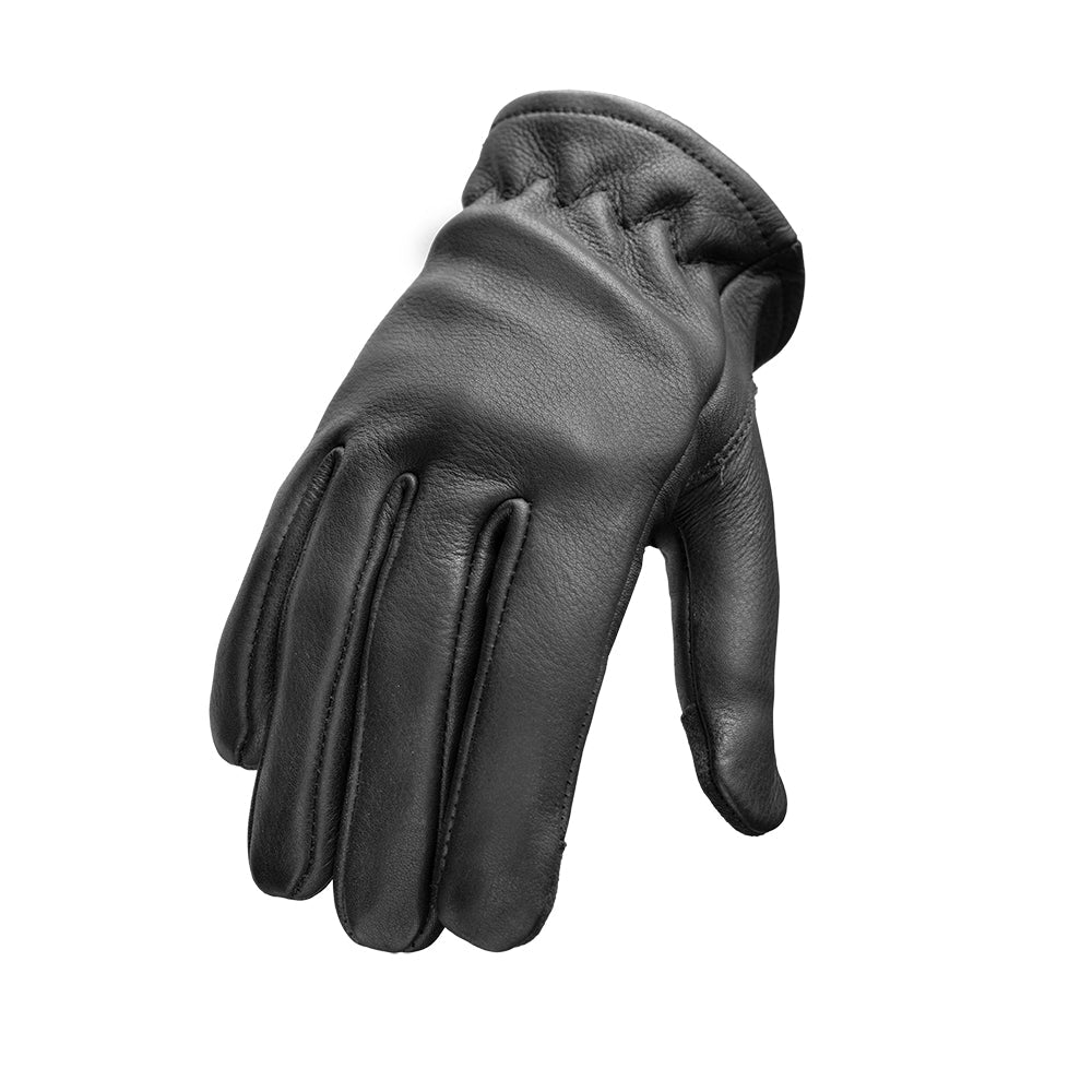 Roper Women's Motorcycle Leather Gloves Women's Gloves First Manufacturing Company Black XS 