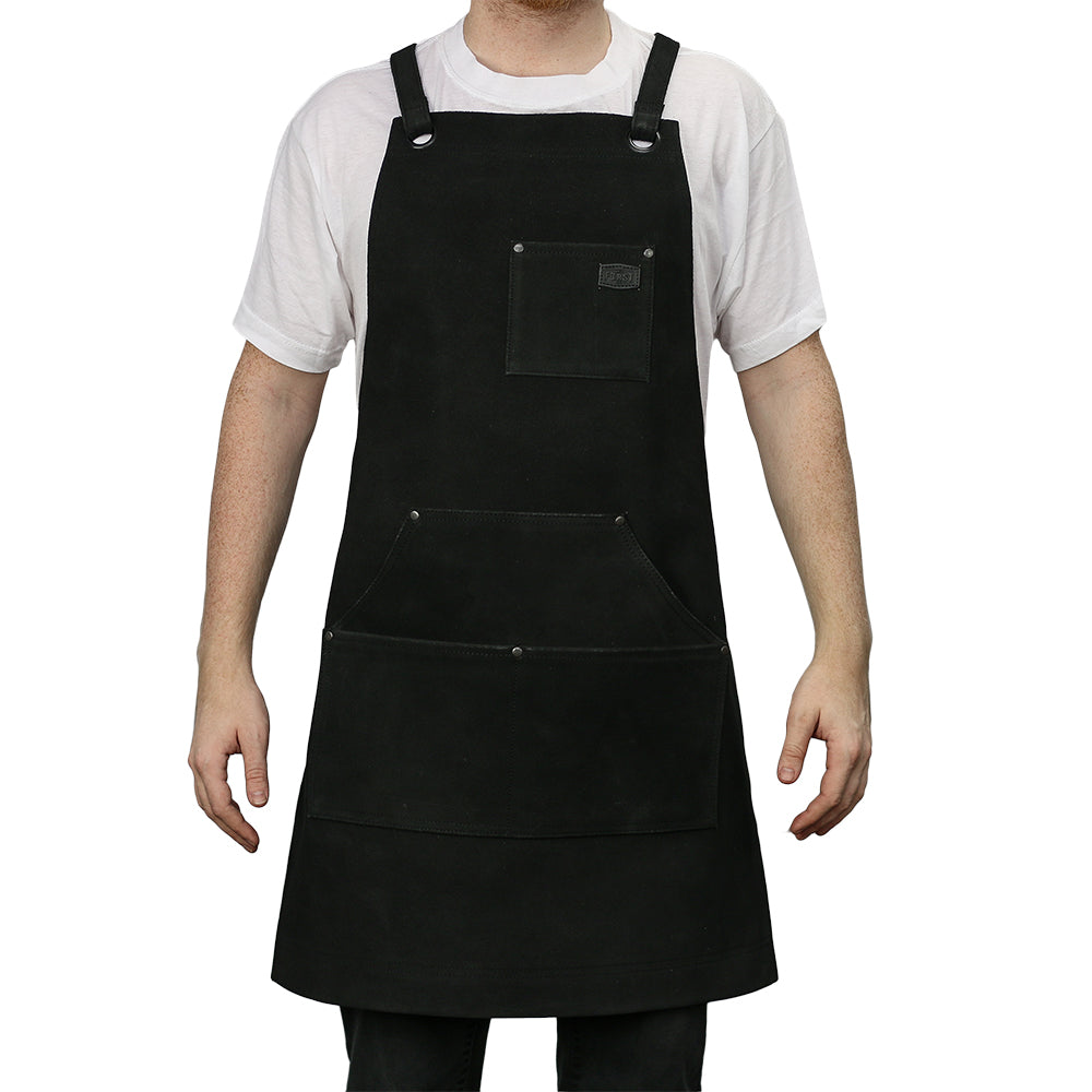 Machinist Apron Accessories First Manufacturing Company Black Rough Suede  