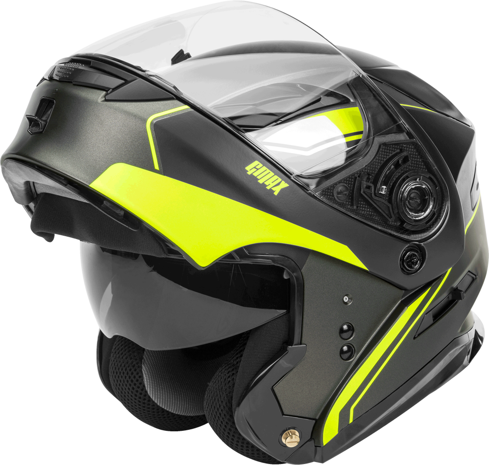 GMAX MD-01 Exploit HiVis Modular Helmet - Available In-Store Only
