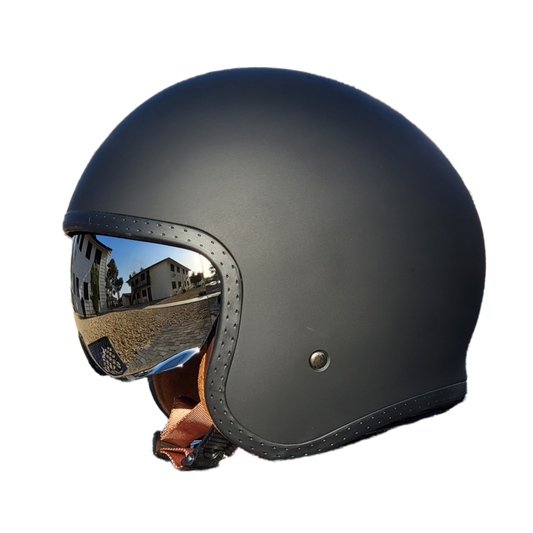 VEGA V-8 Retro Matte 3-4 Helmet - Available In-Store Only
