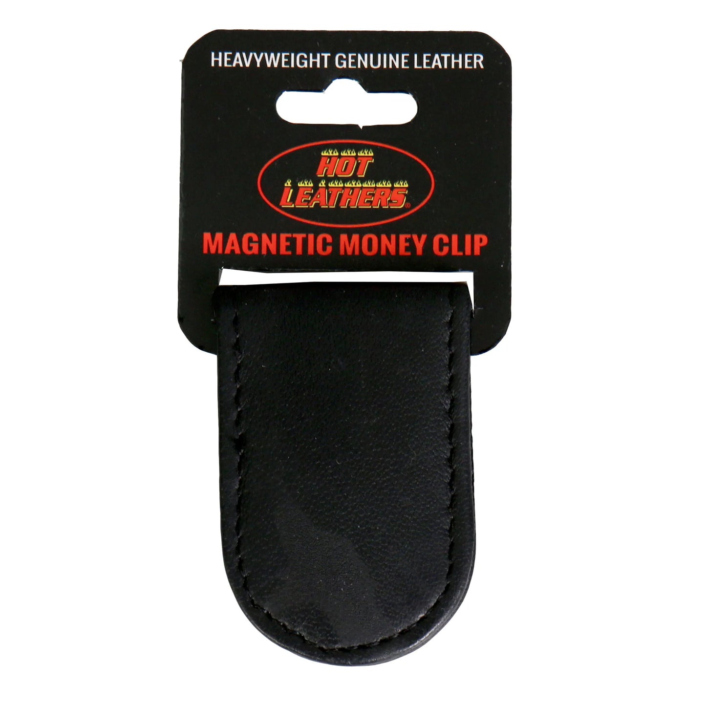 Money Clip WLM1001 Magnetic Leather Money Clip | Hot Leathers