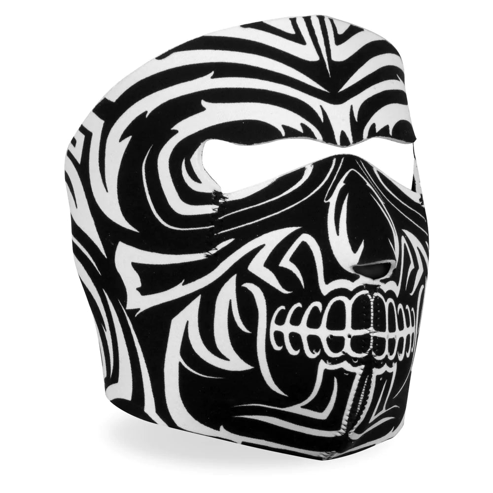 Neoprene Full Face Mask - Design Skull FMA1025 | Hot Leathers