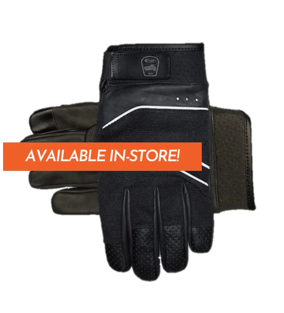 Olympia Airflow Ii 01521 Textile And Leather Motorcycle Gloves | Sports