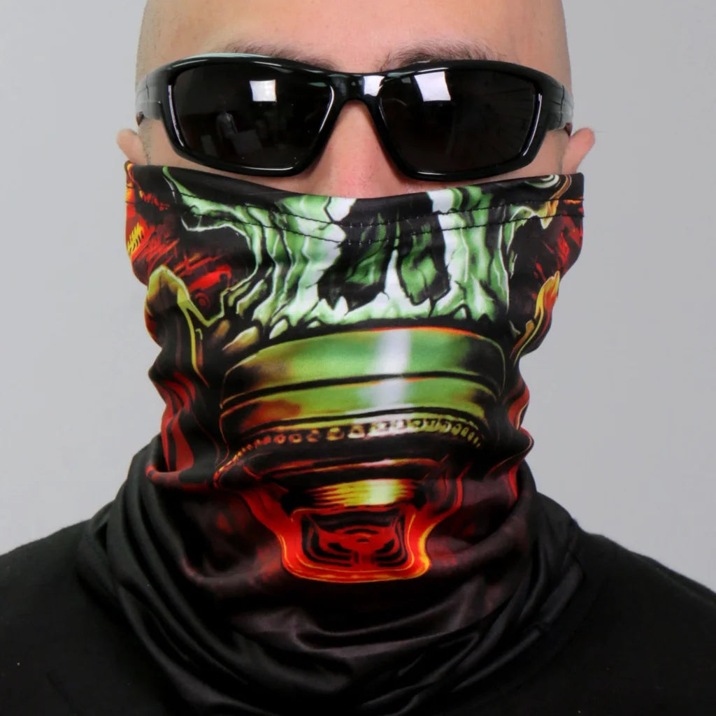 Polyester Neck Gaiter - Gas Mask Hwn2004 | Hot Leathers Face